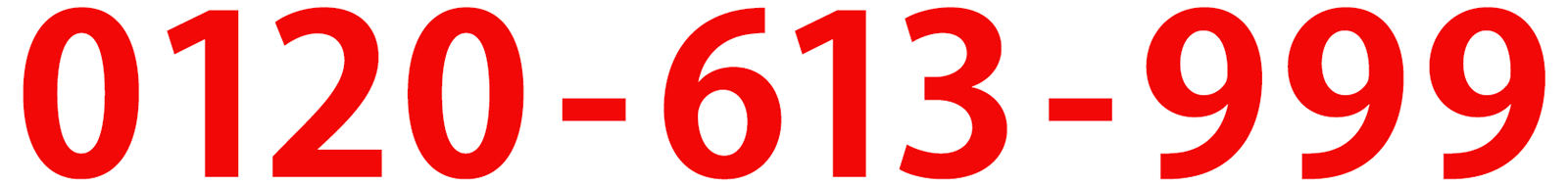 0120-613-999